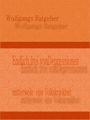 cover image of Endlich frei von Depressionen